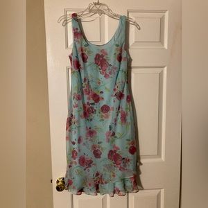 Sleeveless Floral Spring/Summer Dress